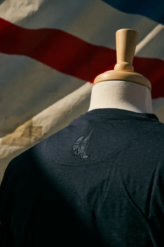 VELA Cotton Short Sleeves Crewneck T-Shirt sold by Ghiaia Cashmere