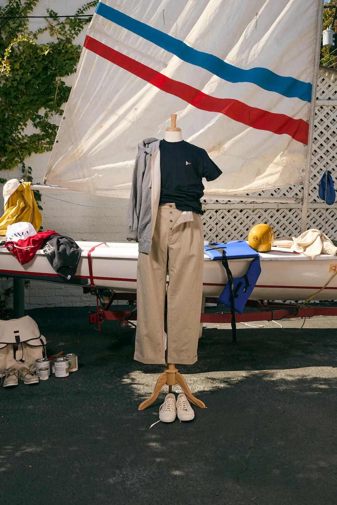 VELA Cotton Short Sleeves Crewneck T-Shirt sold by Ghiaia Cashmere product image thumbnail 2