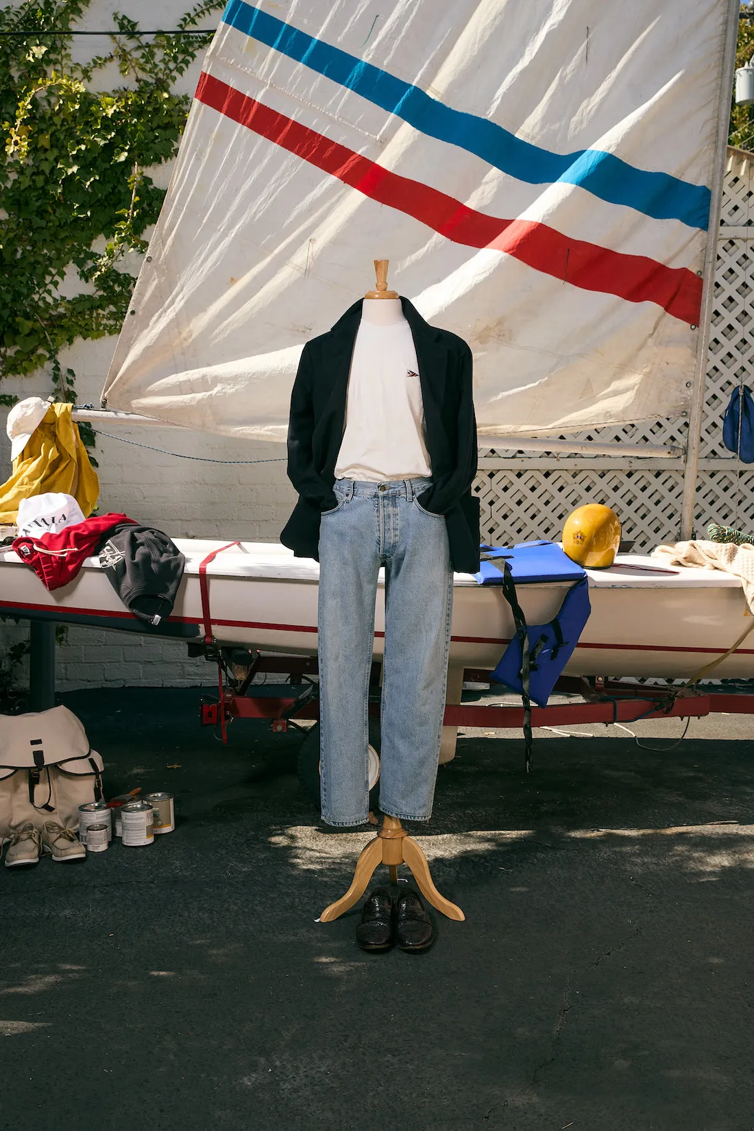 VELA Cotton Short Sleeves Crewneck T-Shirt sold by Ghiaia Cashmere product image thumbnail 2