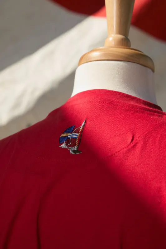 VELA Cotton Short Sleeves Crewneck T-Shirt sold by Ghiaia Cashmere