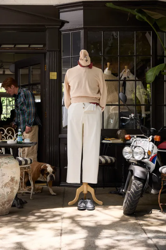 Cotton Crewneck sold by Ghiaia Cashmere