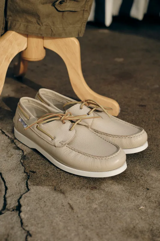 Marina Leather Shoe sold by Ghiaia Cashmere