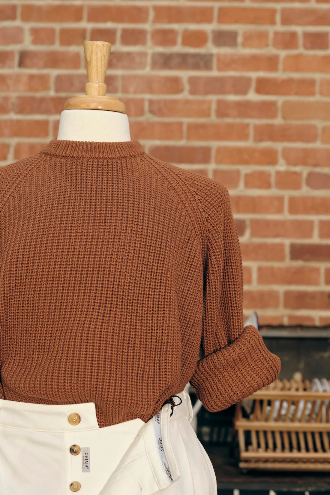 Marinaio Cotton Crewneck sold by Ghiaia Cashmere