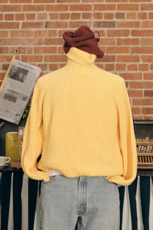 Marinaio Cotton Turtleneck sold by Ghiaia Cashmere