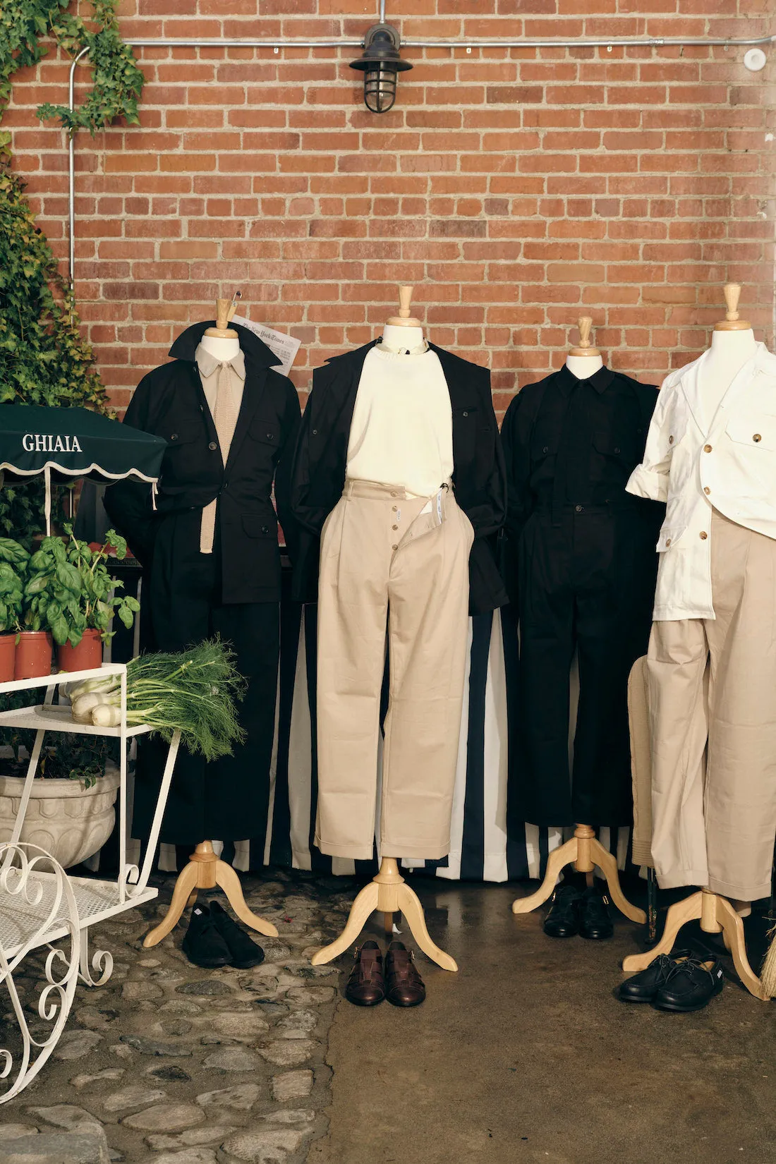 Cotton Working Deconstructed Jacket sold by Ghiaia Cashmere
