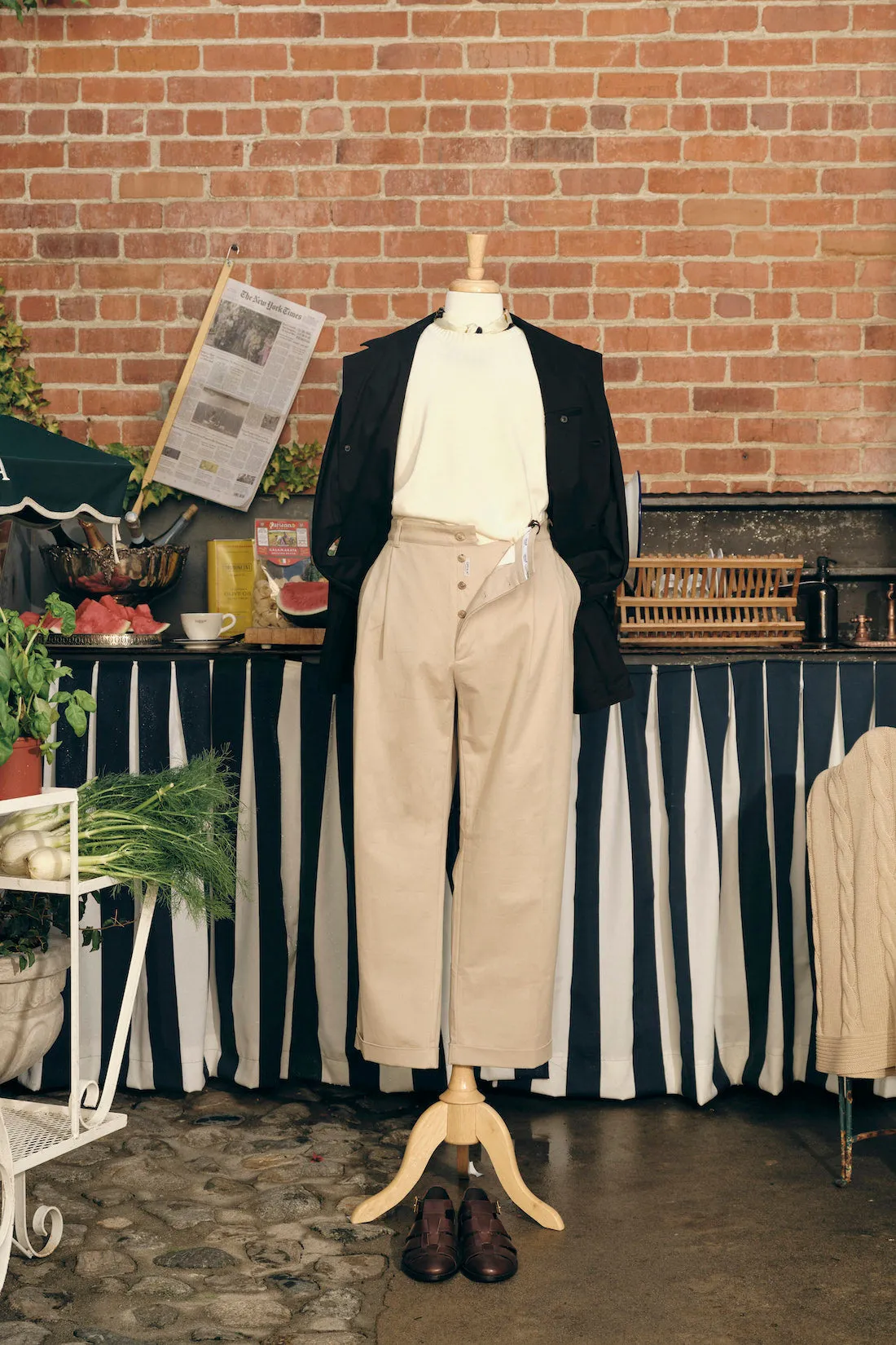 Cotton Working Deconstructed Jacket sold by Ghiaia Cashmere product image thumbnail 2