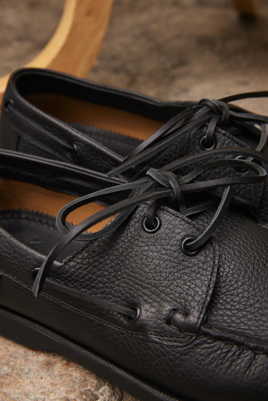 Marina Leather Shoe sold by Ghiaia Cashmere product image thumbnail 4