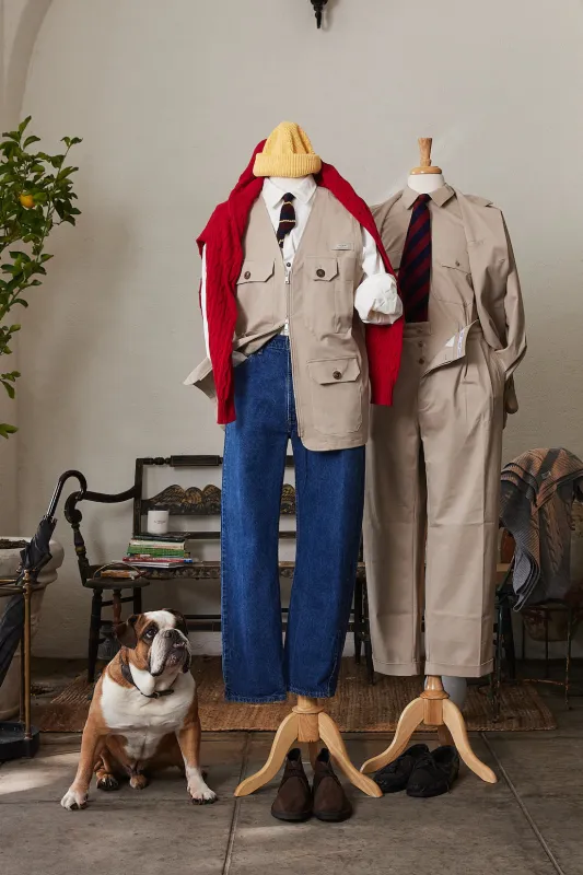 Marinaio Cotton Vest made by Ghiaia Cashmere