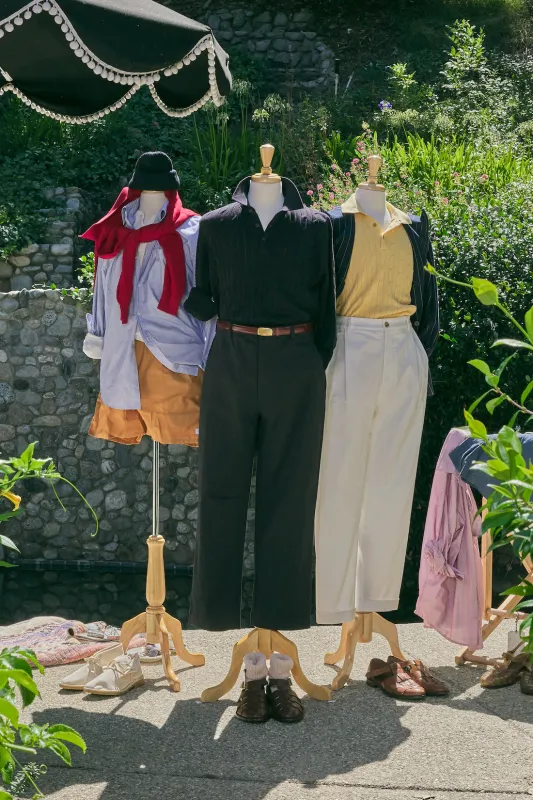 Cotton Cable Knitted Polo sold by Ghiaia Cashmere