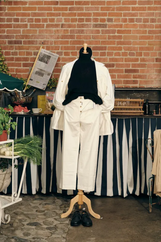 Marinaio Cotton Turtleneck sold by Ghiaia Cashmere