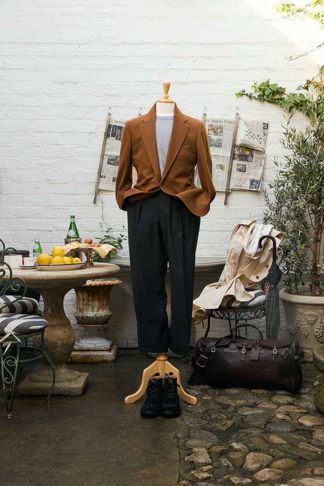 SARTORIA Cashmere "Spalla Milano" Single Breasted Blazer sold by Ghiaia Cashmere product image thumbnail 2