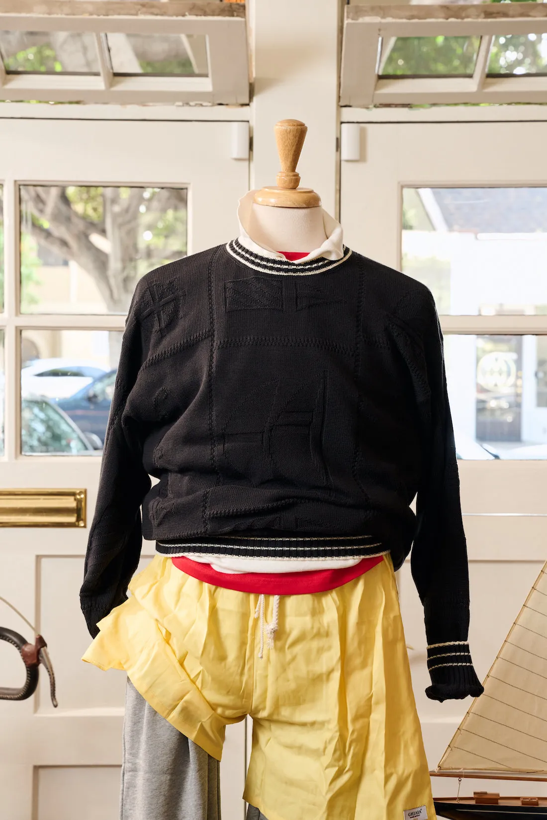 Ghiaia's Cup Cotton Crewneck sold by Ghiaia Cashmere product image thumbnail 4