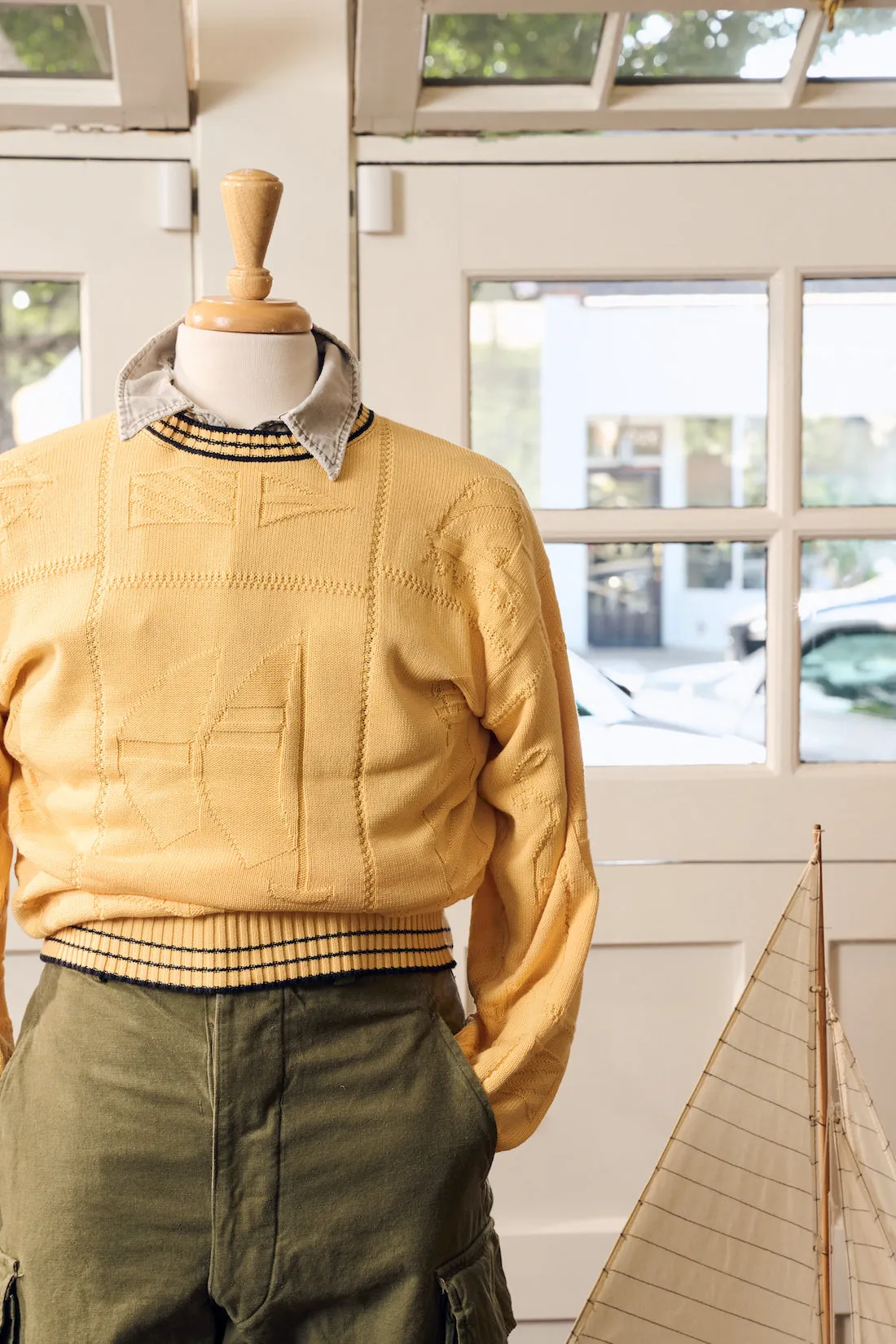 Ghiaia's Cup Cotton Crewneck sold by Ghiaia Cashmere product image thumbnail 4