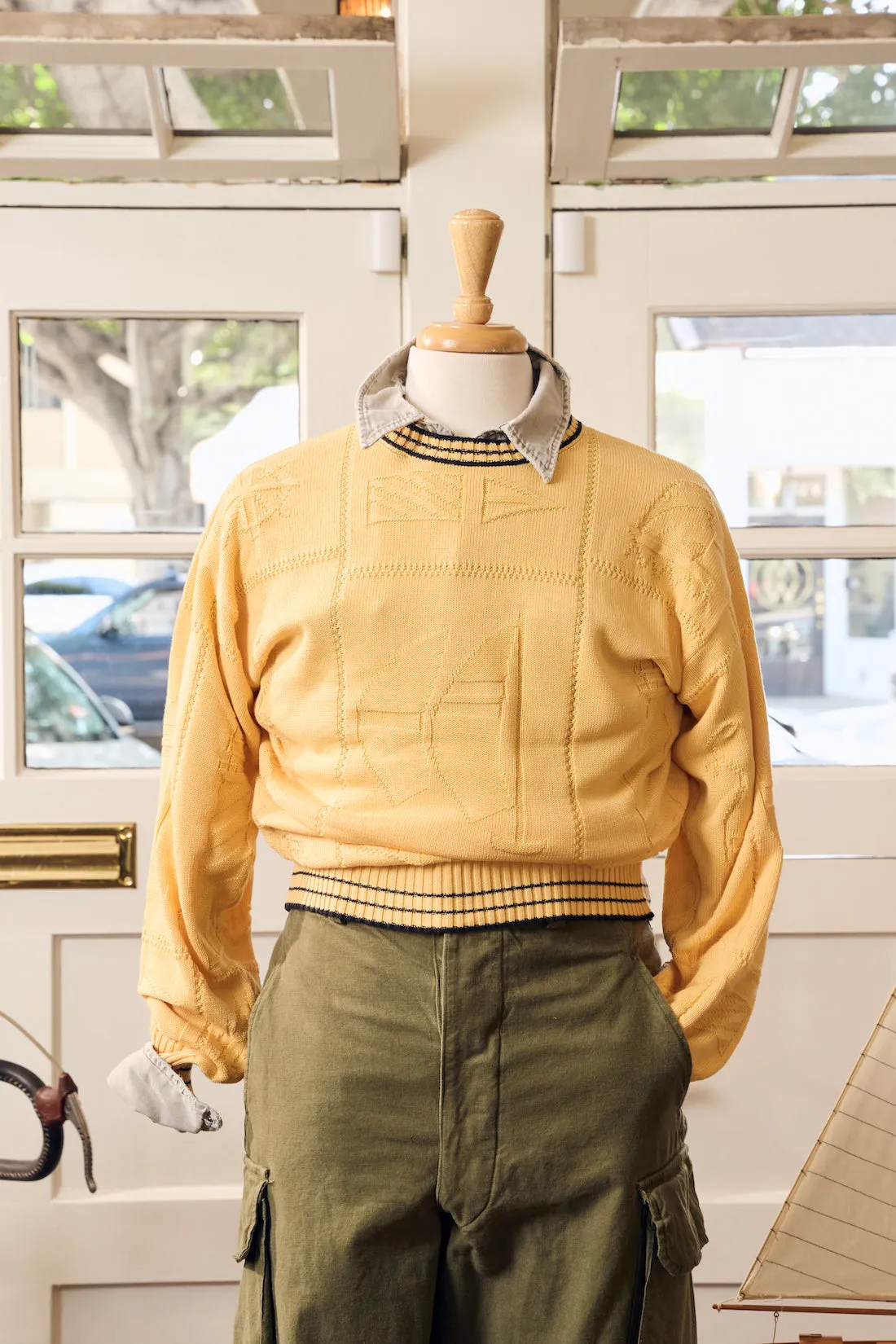 Ghiaia's Cup Cotton Crewneck sold by Ghiaia Cashmere product image thumbnail 3