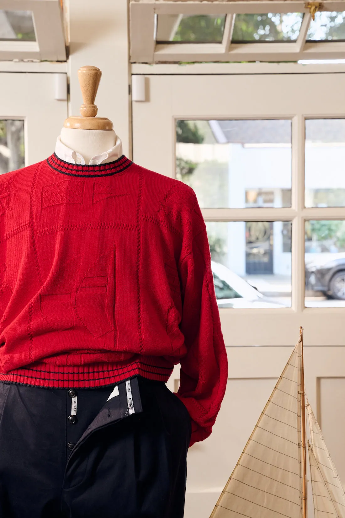 Ghiaia's Cup Cotton Crewneck sold by Ghiaia Cashmere product image thumbnail 5