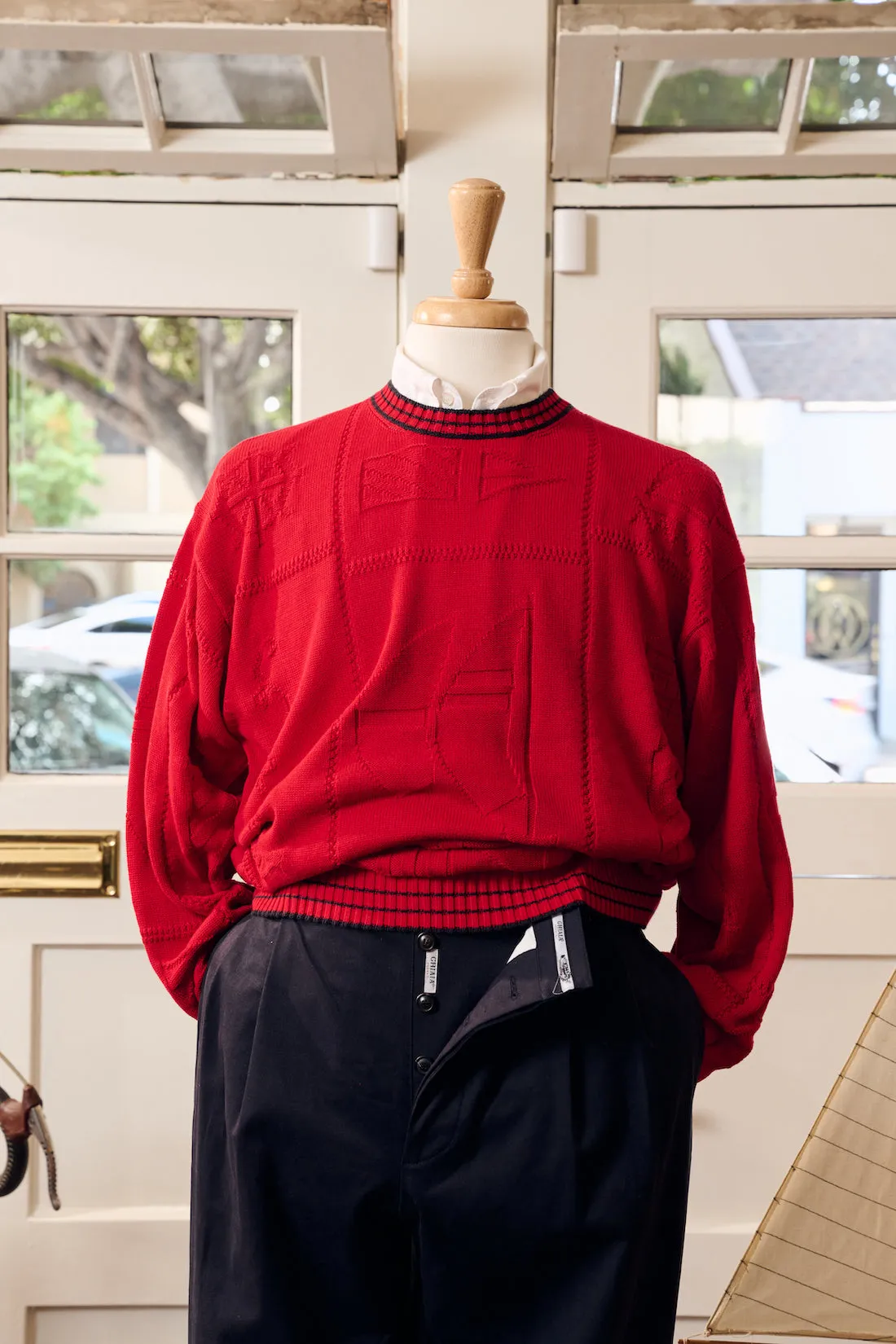 Ghiaia's Cup Cotton Crewneck sold by Ghiaia Cashmere product image thumbnail 4