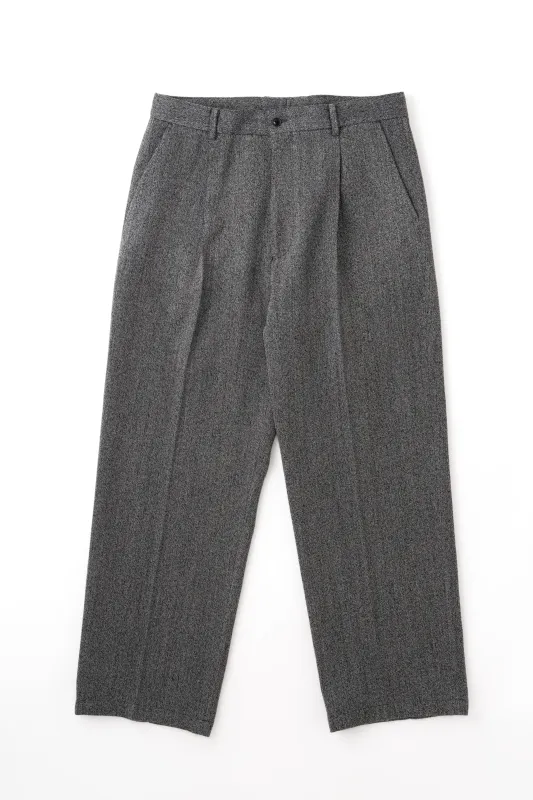 ONE PLEATED TROUSERS made by Yoko Sakamoto
