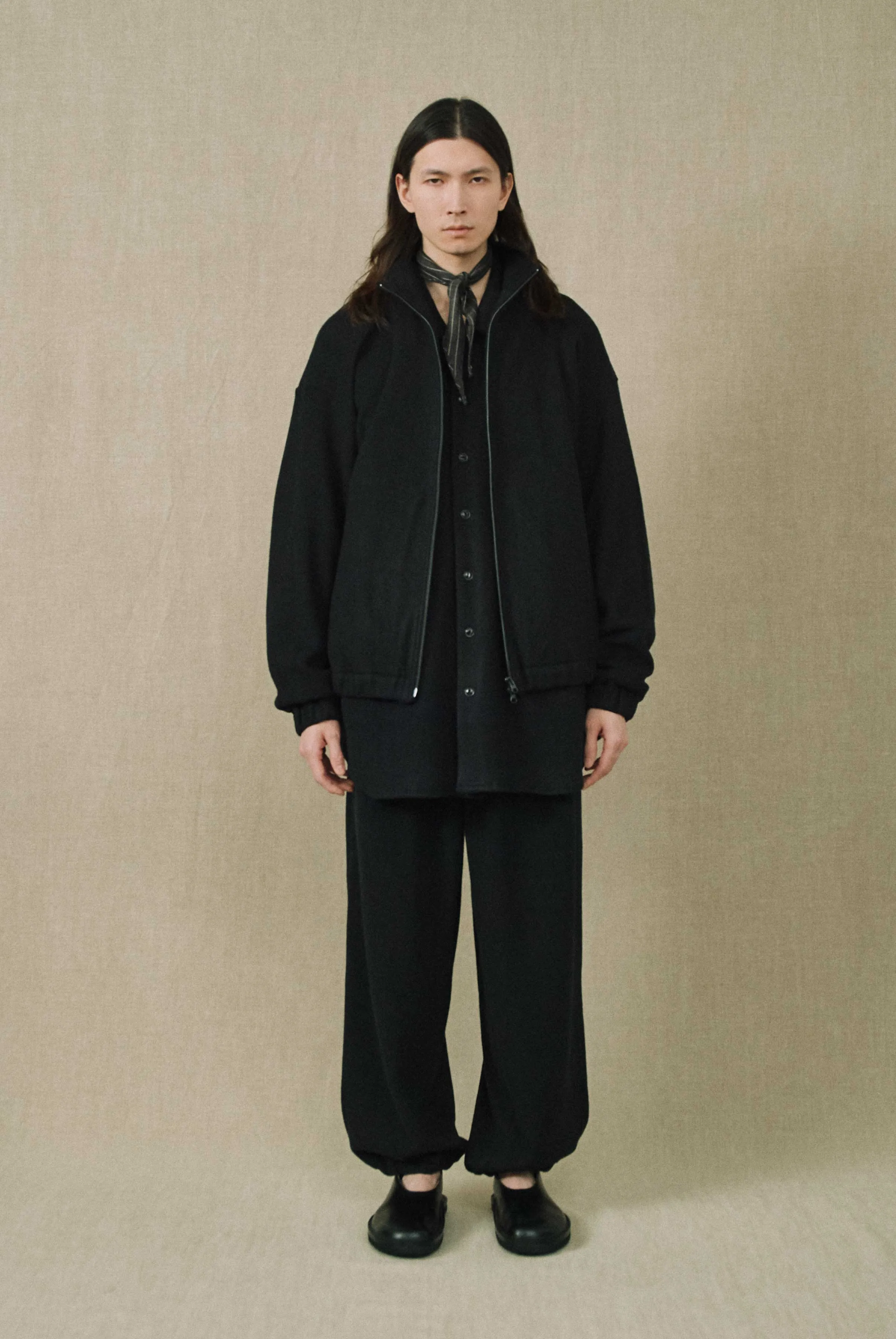 OVERSIZED ZIP BLOUSON sold by Yoko Sakamoto product image thumbnail 2