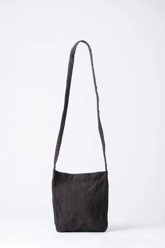 RESEARCHER BAG - MEDIUM ( SILK × LINEN CANVAS ) made by Yoko Sakamoto