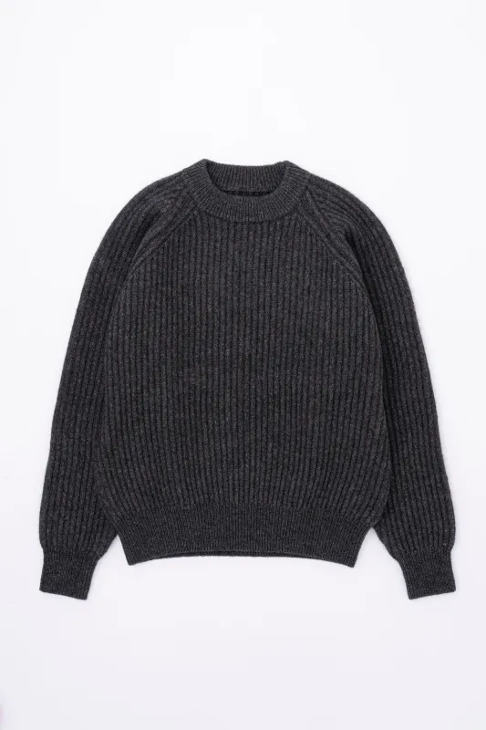 YAK CREW NECK KNIT made by Yoko Sakamoto