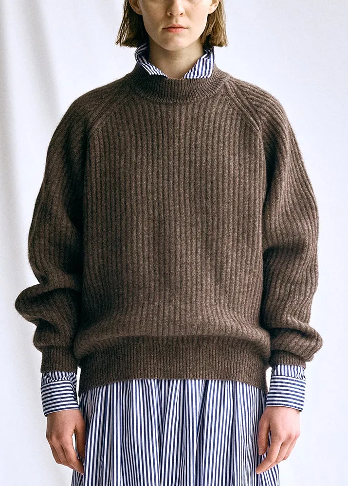YAK MOCK NECK KNIT sold by Yoko Sakamoto product image thumbnail 3