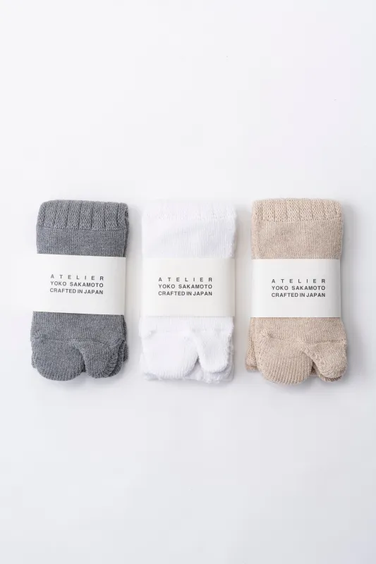 COTTON TABI PILE SOCKS sold by Yoko Sakamoto
