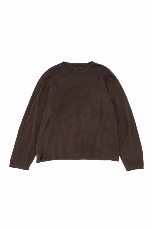 L/S WOOL T-SHIRT made by Yoko Sakamoto