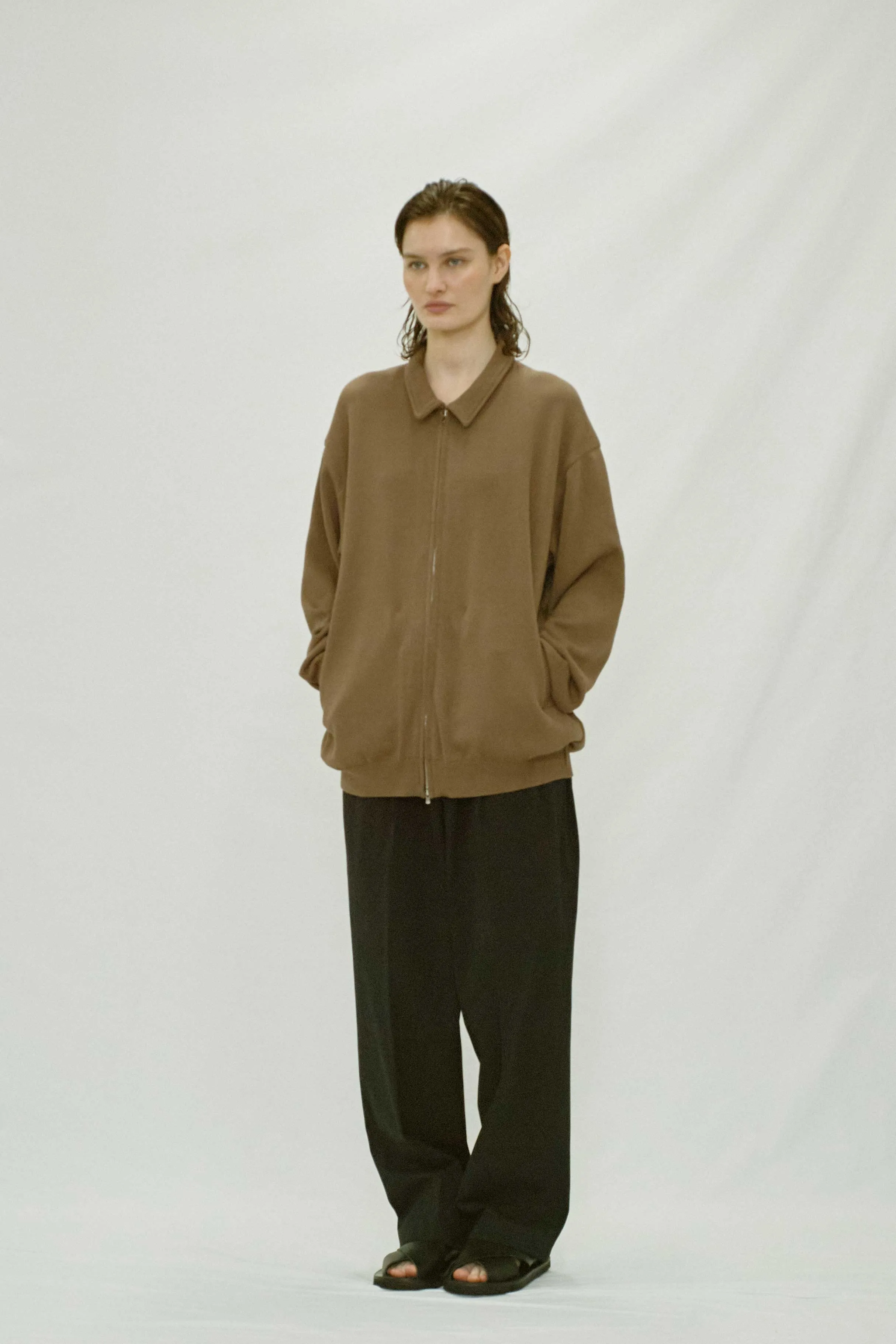 DOUBLE PLEATED TROUSERS sold by Yoko Sakamoto product image thumbnail 2