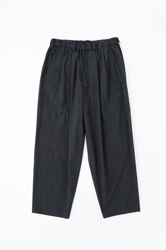 DOUBLE PLEATED WIDE EASY PANTS made by Yoko Sakamoto