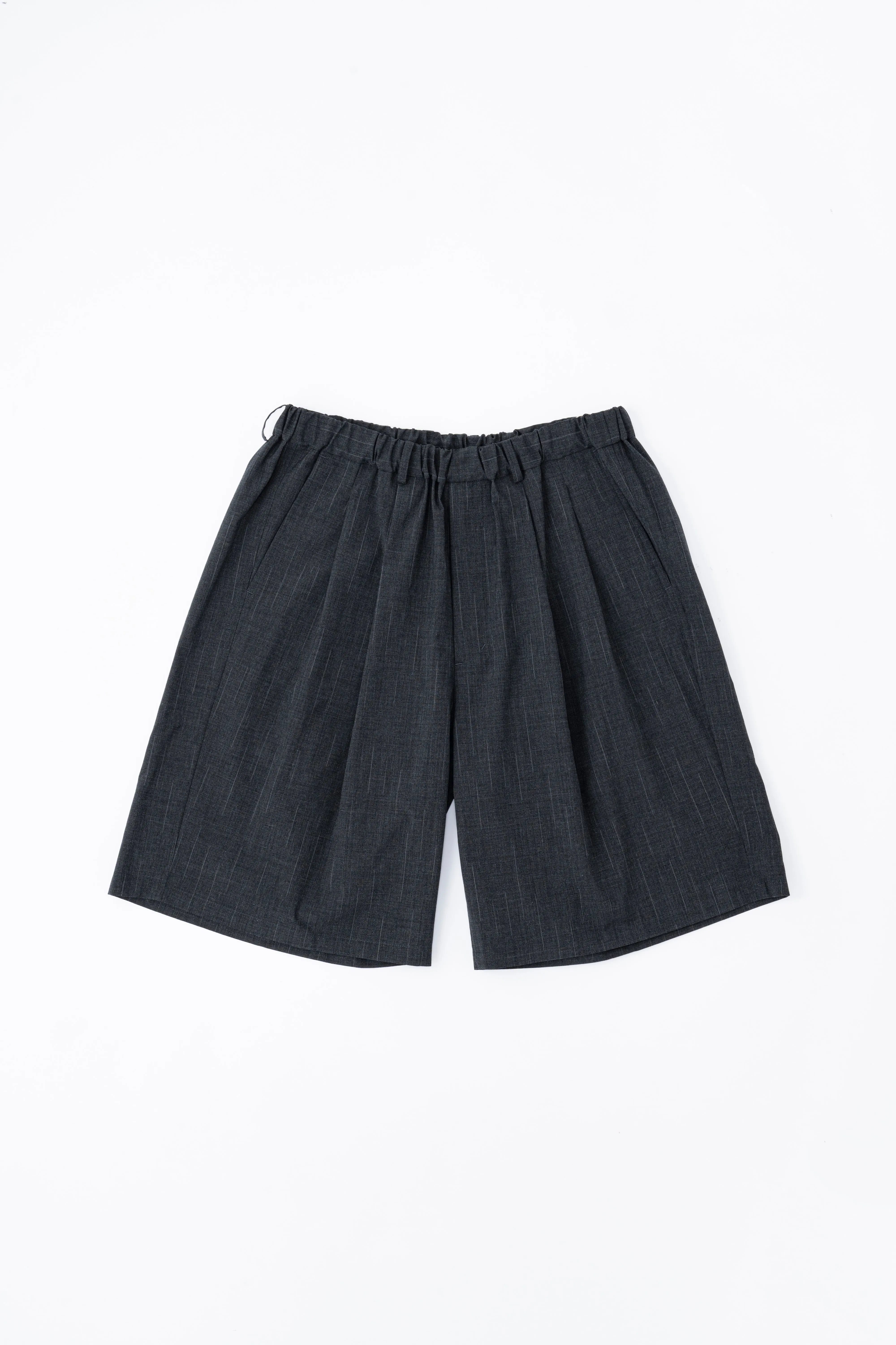 DOUBLE PLEATED WIDE EASY SHORTS sold by Yoko Sakamoto