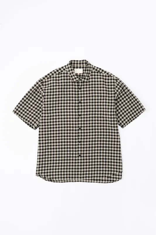 REGULAR COLLAR S/S SHIRT made by Yoko Sakamoto