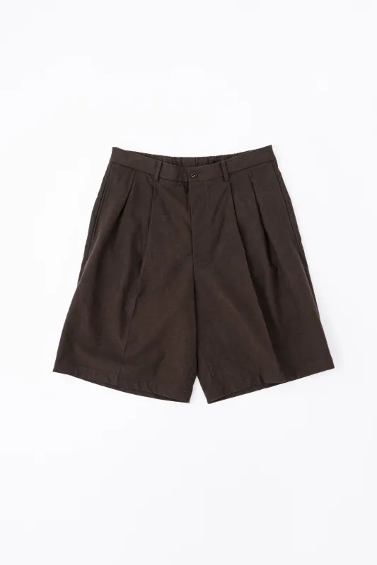 DOUBLE PLEATED SHORTS made by Yoko Sakamoto