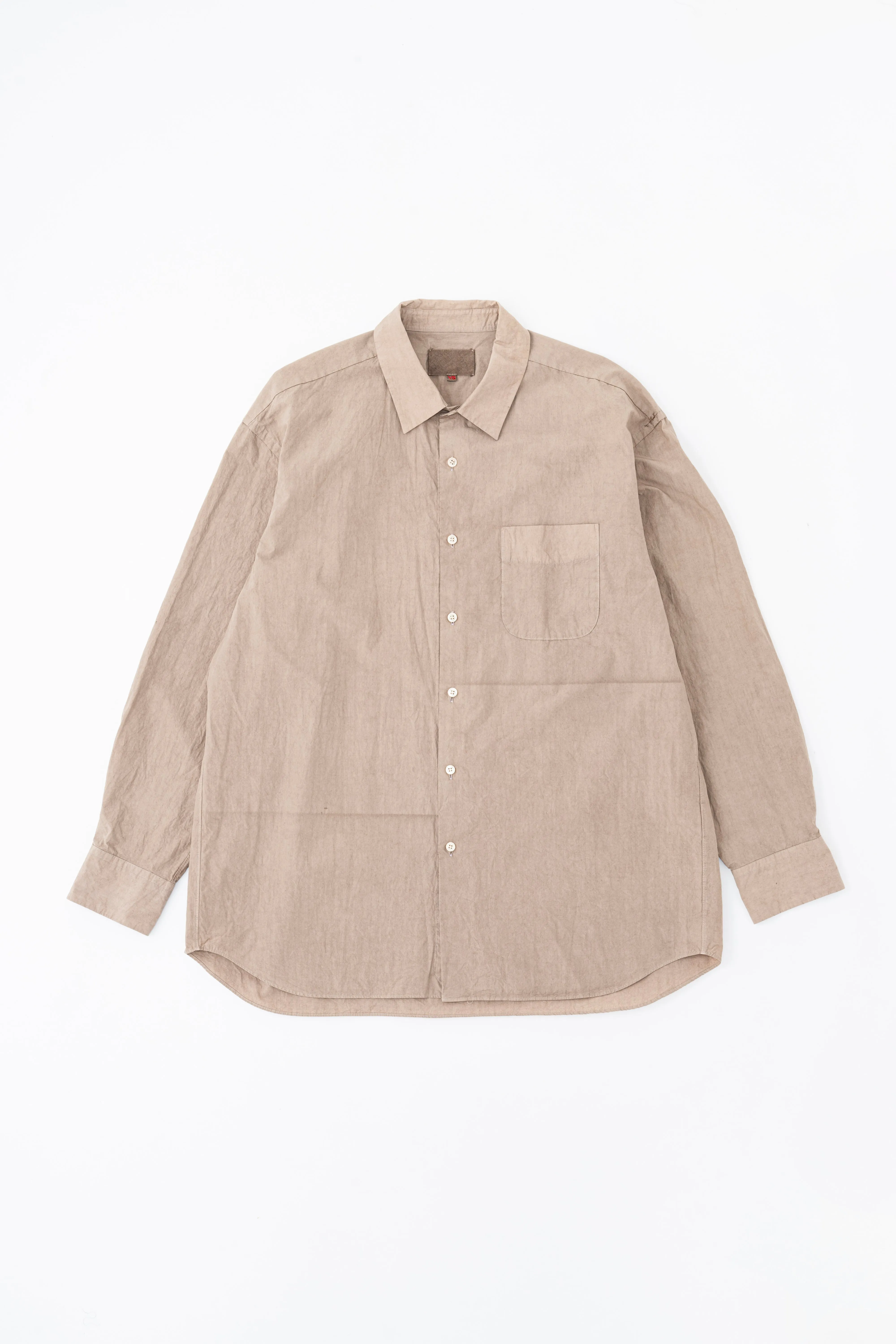 PULLOVER SHIRT (NATURAL GARMENT DYE) sold by Yoko Sakamoto product image thumbnail 3