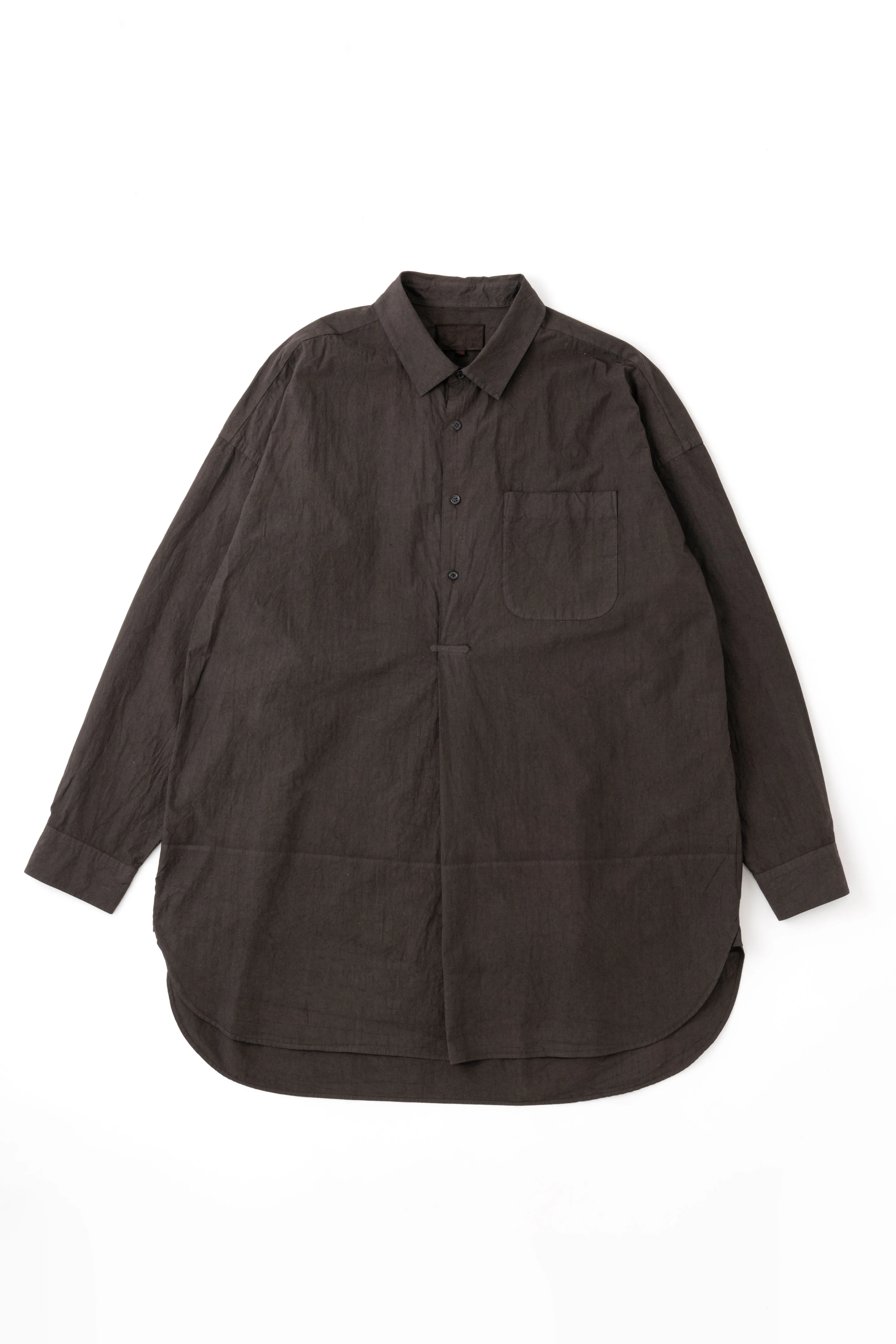 PULLOVER SHIRT (NATURAL GARMENT DYE) sold by Yoko Sakamoto