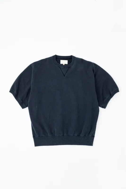 S/S SWEATER (NATURAL GARMENT DYE)　 made by Yoko Sakamoto