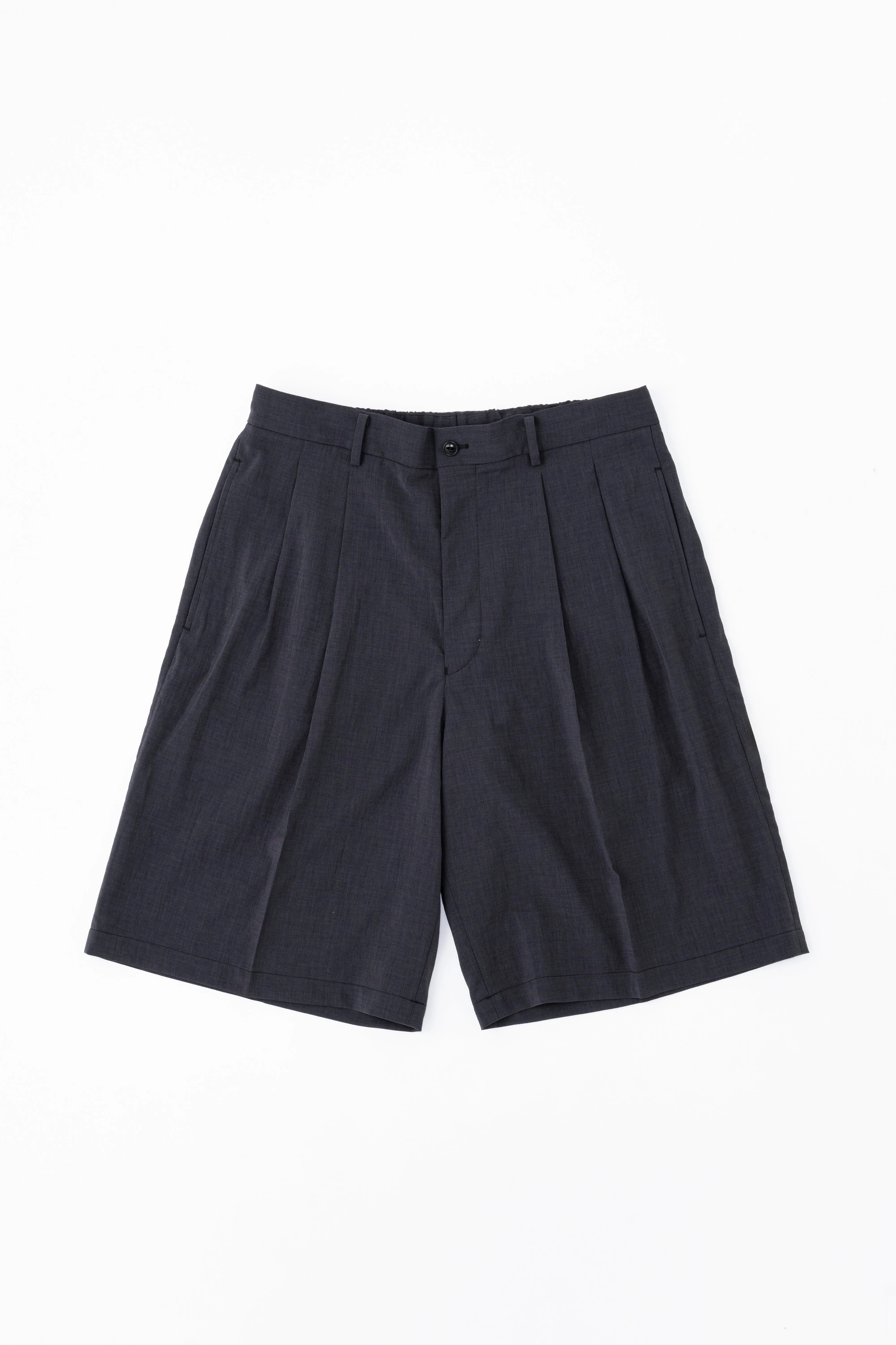 DOUBLE PLEATED SHORTS sold by Yoko Sakamoto