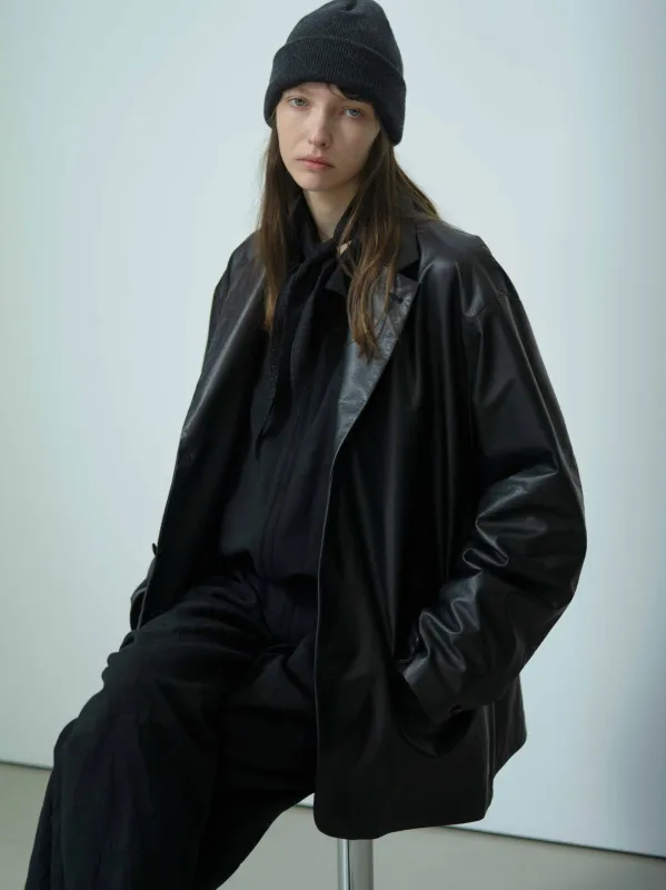 KNIT BIG WATCH CAP made by Yoko Sakamoto