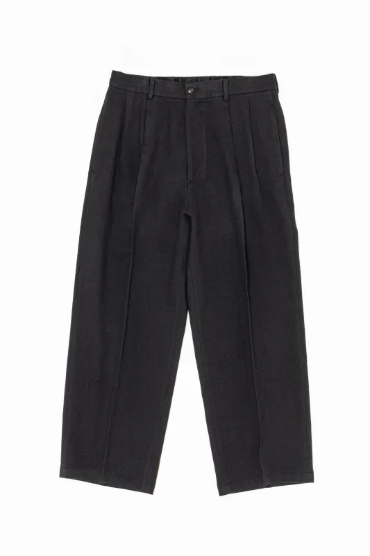 DOUBLE PLEATED TROUSERS made by Yoko Sakamoto