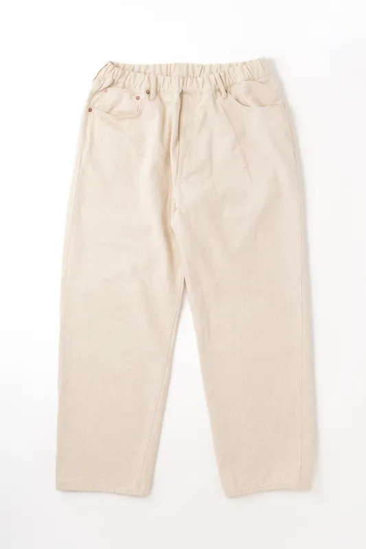5POCKET EASY DENIM PANTS made by Yoko Sakamoto