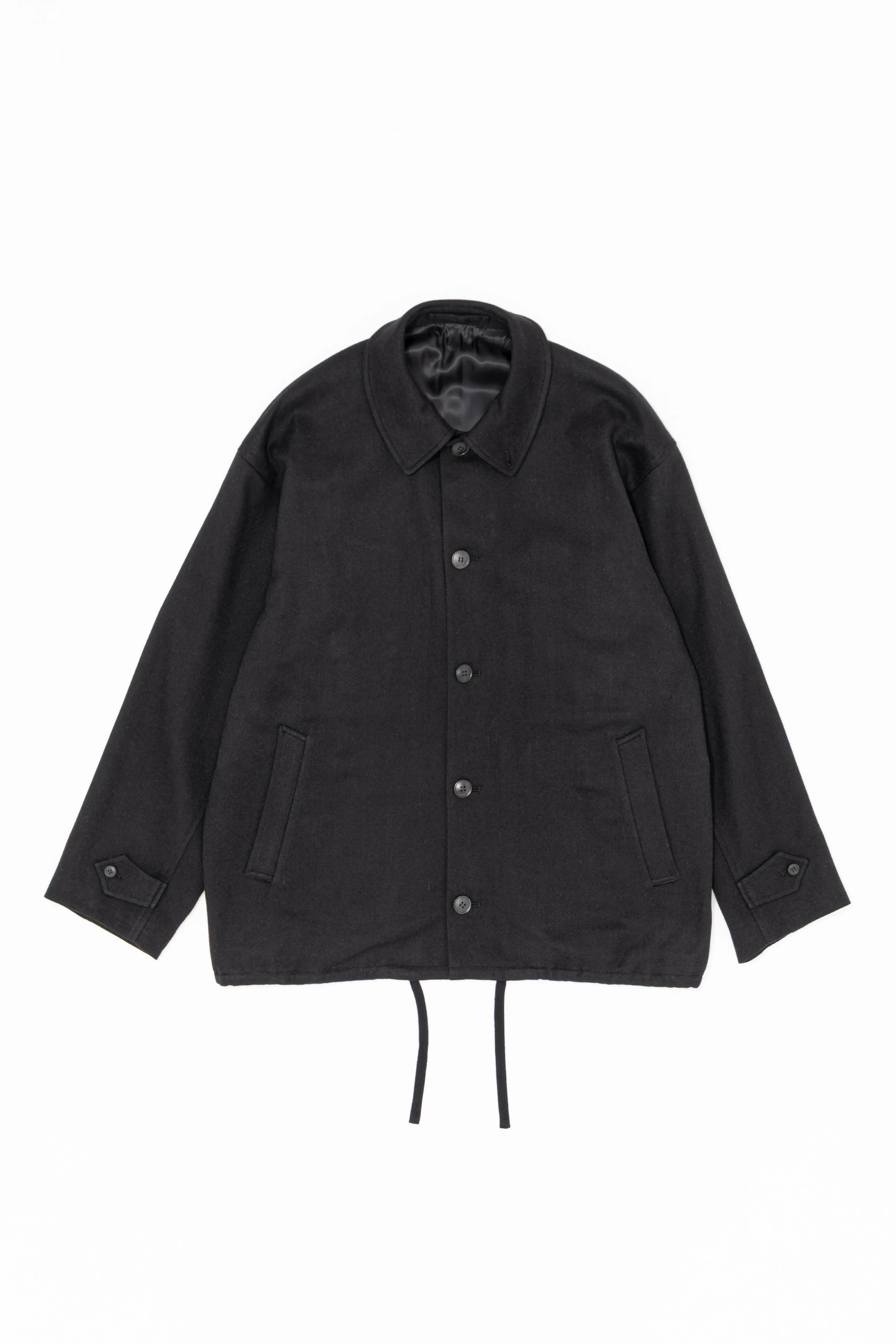 COTTON WOOL HEMP FLANNEL HOODIE JACKET sold by Yoko Sakamoto product image thumbnail 4