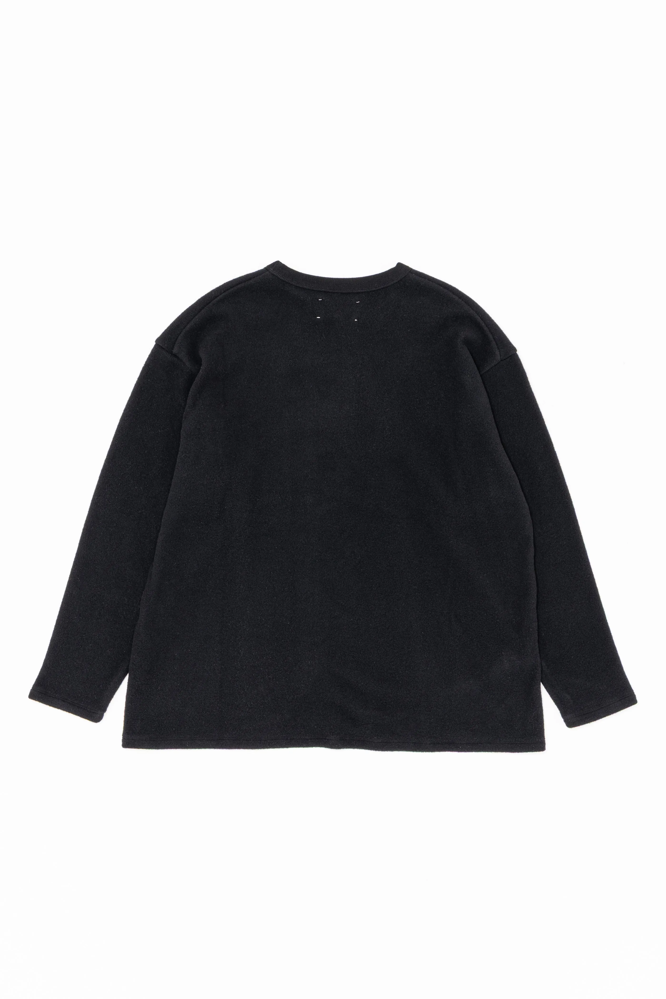 WOOL FLEECE CREW NECK PULLOVER sold by Yoko Sakamoto product image thumbnail 3