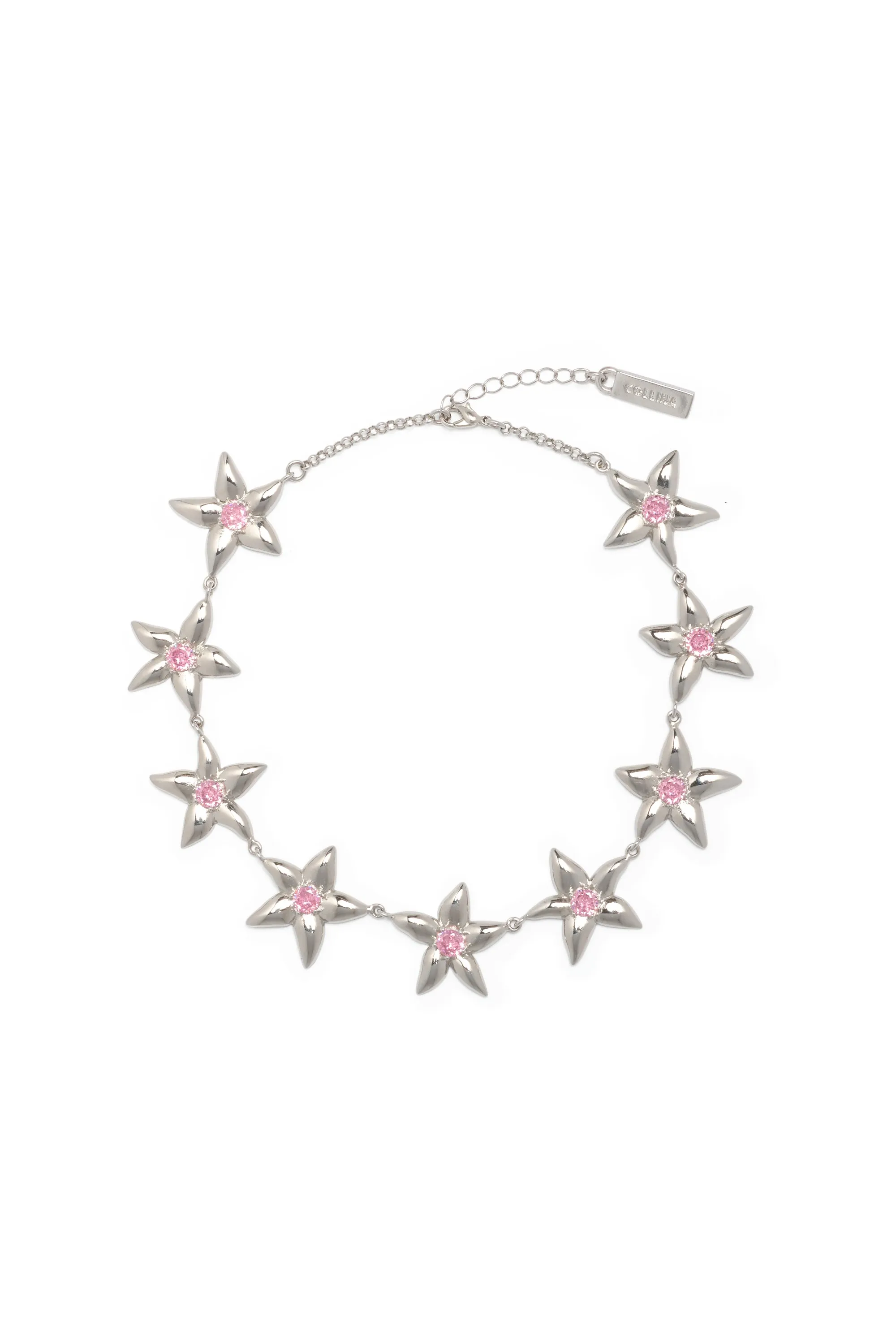 SOFT PINK SUPER STARLINK NECKLACE sold by Collina Strada