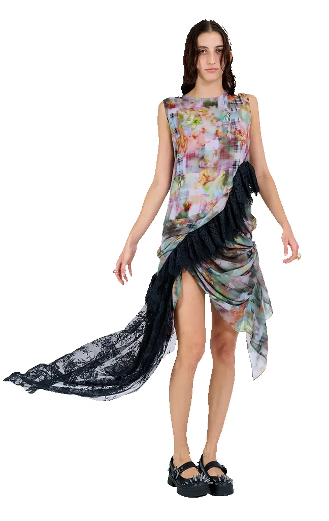 GARDEN BLUR FANNY DRESS sold by Collina Strada product image thumbnail 4