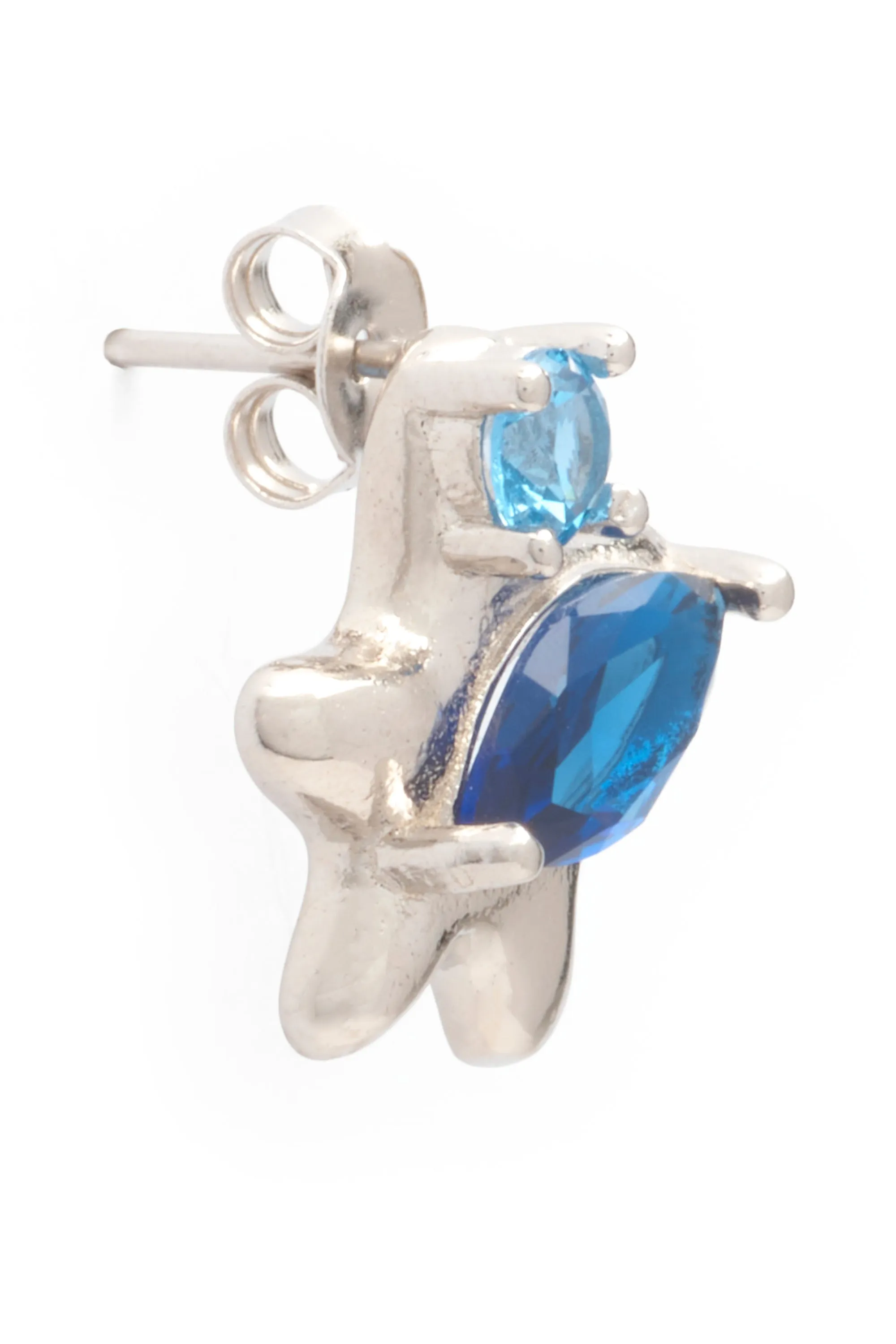 AQUAMARINE STELLA STUDS sold by Collina Strada product image thumbnail 4