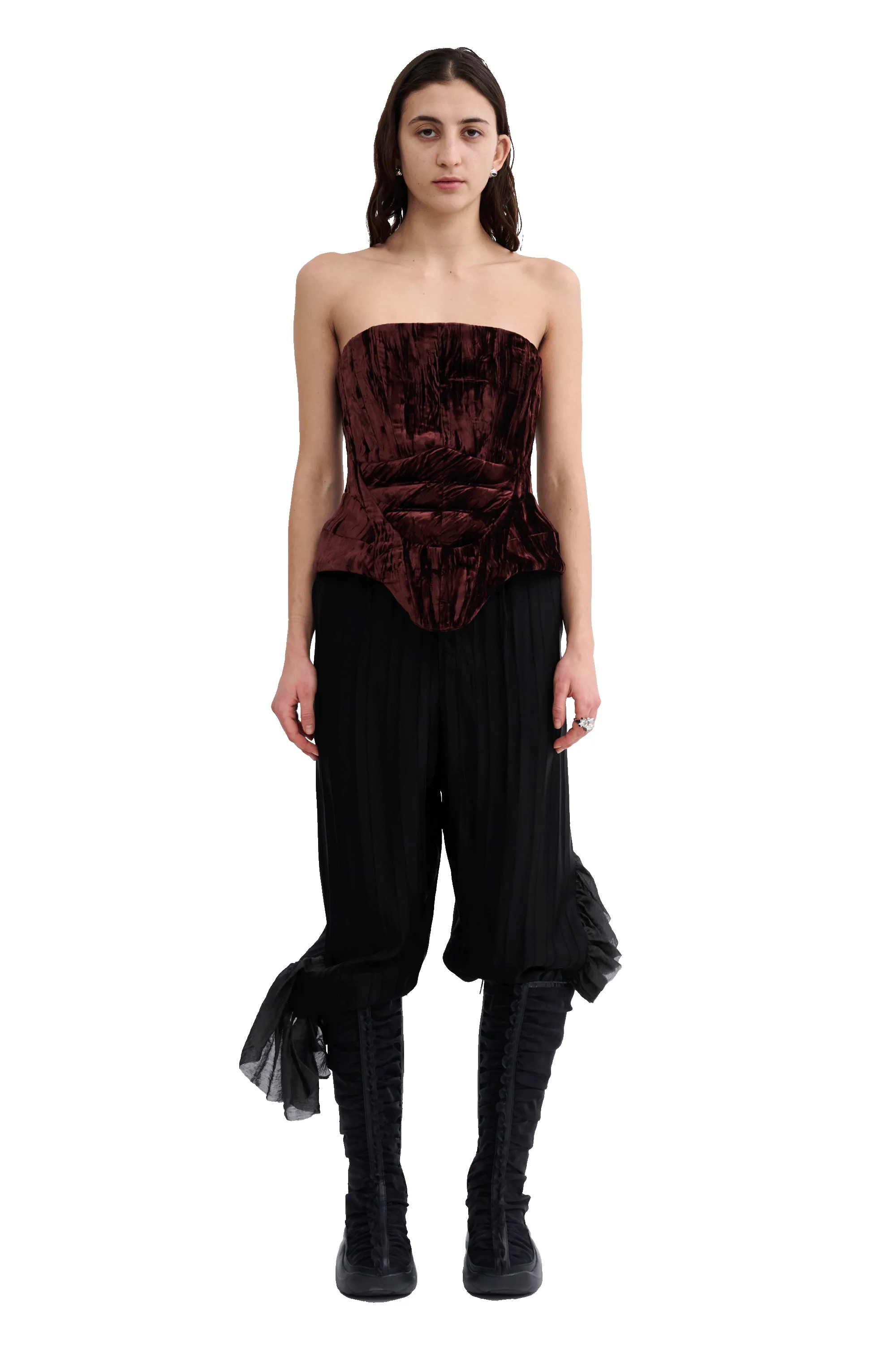 BROWN STRONG CORSET sold by Collina Strada