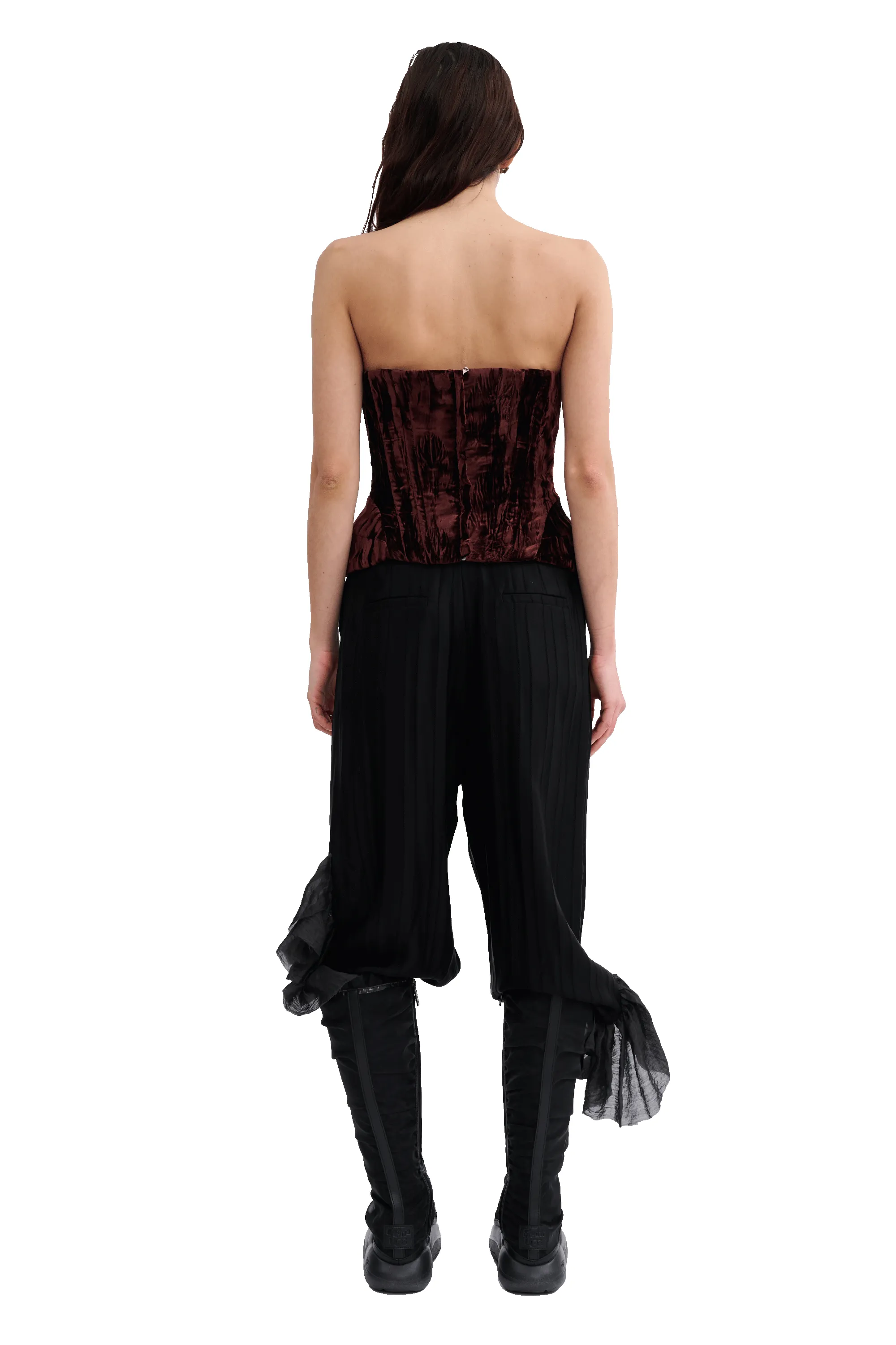 BROWN STRONG CORSET sold by Collina Strada product image thumbnail 5