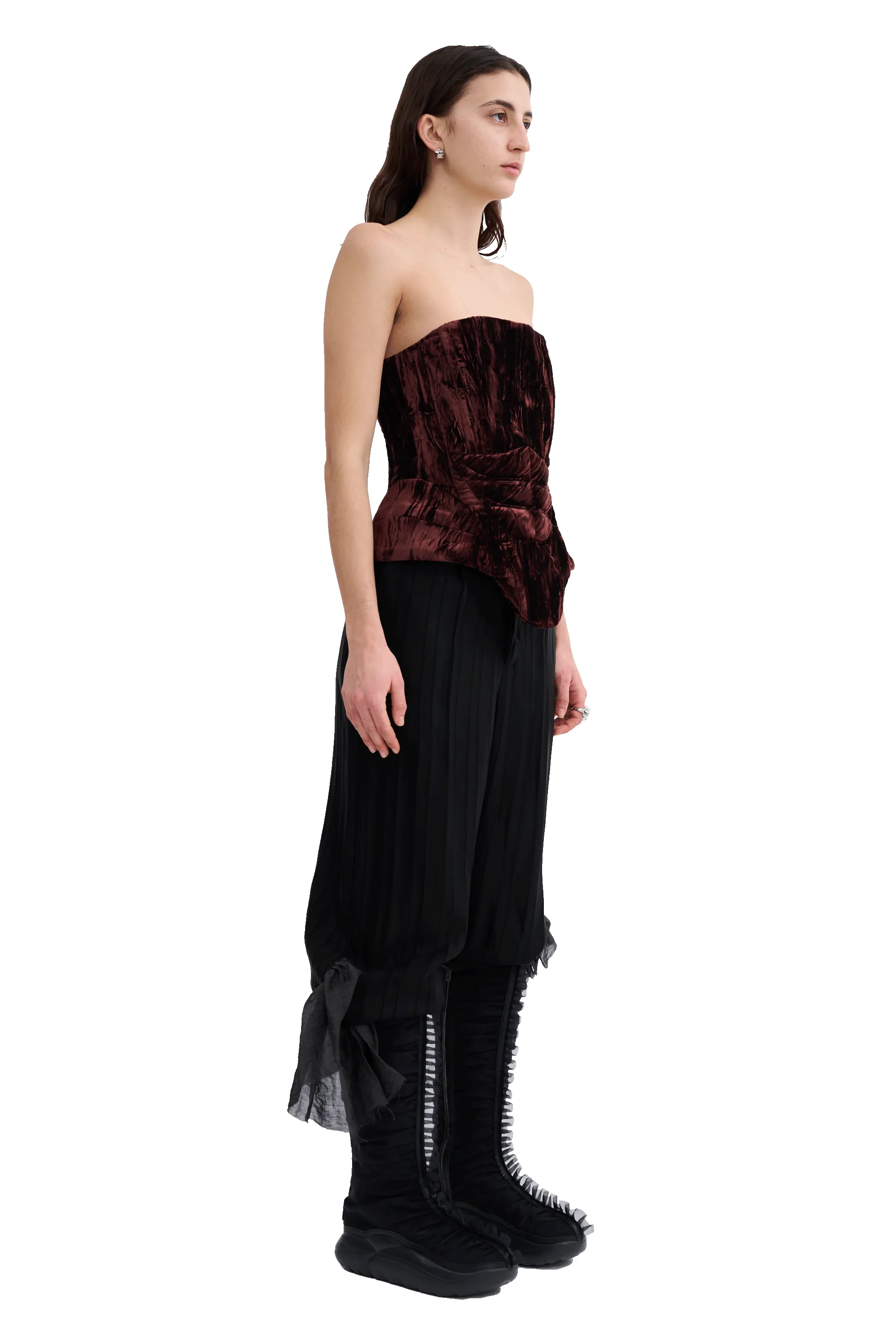 BROWN STRONG CORSET sold by Collina Strada product image thumbnail 3