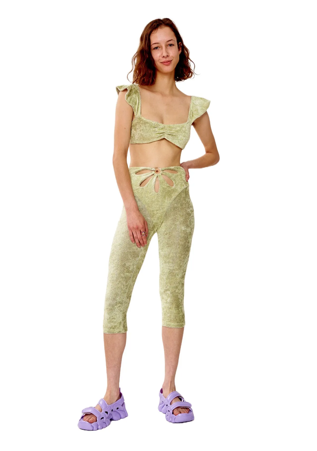 PEONY TOP LICHEN sold by Collina Strada product image thumbnail 2