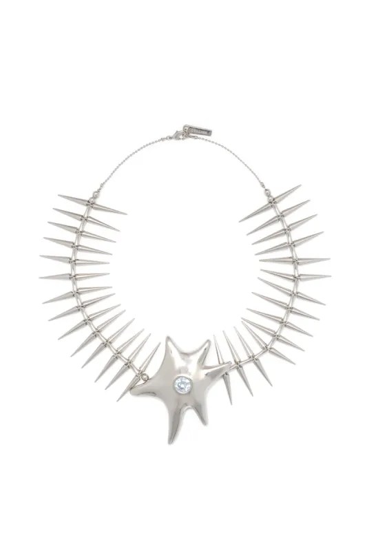 SILVER SINGLE STARRY CHOKER sold by Collina Strada