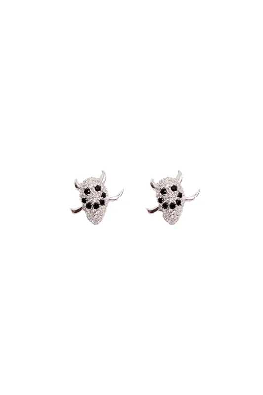 CRYSTAL SPIKE MONSTER STUDS sold by Collina Strada